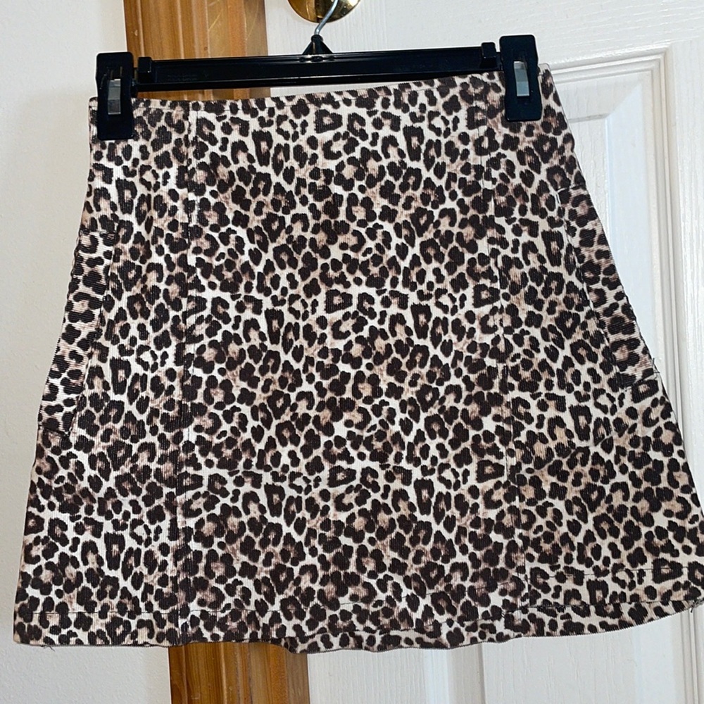 Cheetah skirt